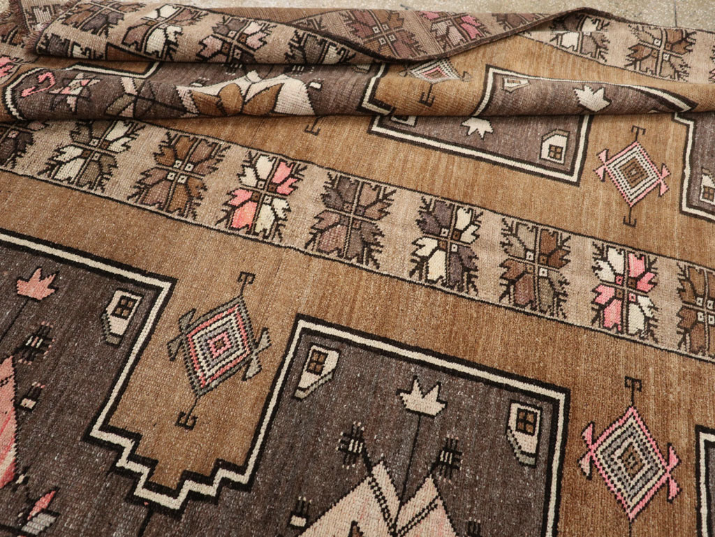 Vintage Turkish Anatolian Room Size Carpet, No.33587 - Gsblank