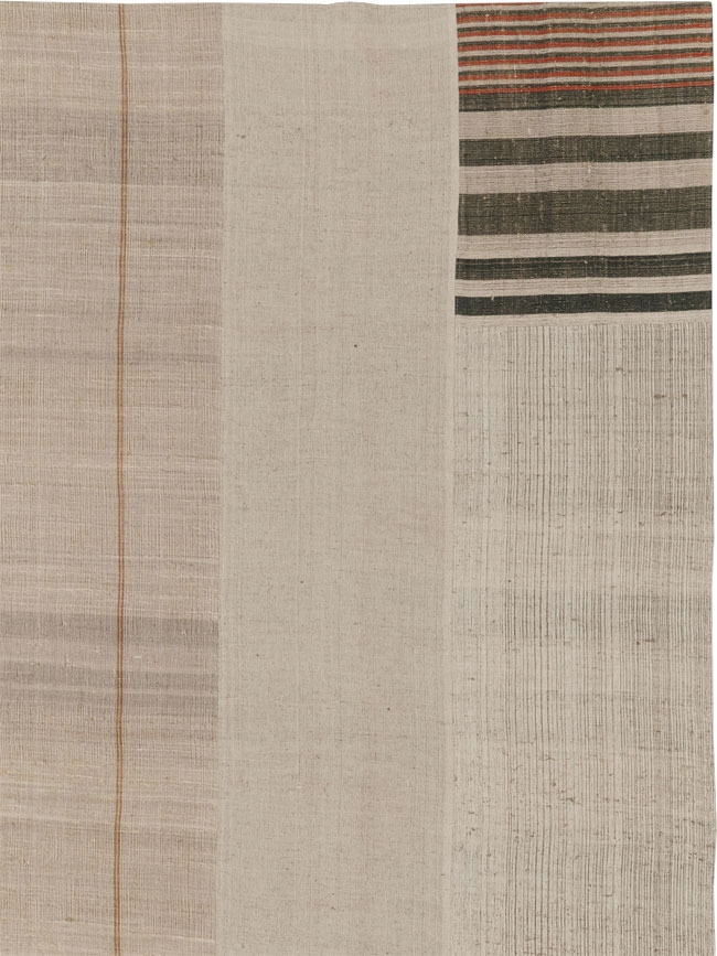 Modern Turkish Flatweave Kilim Large Carpet, No.33598 - Gsblank