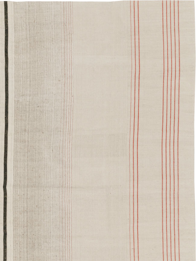 Vintage Turkish Flatweave Kilim Room Size Carpet, No.33604 - Gsblank