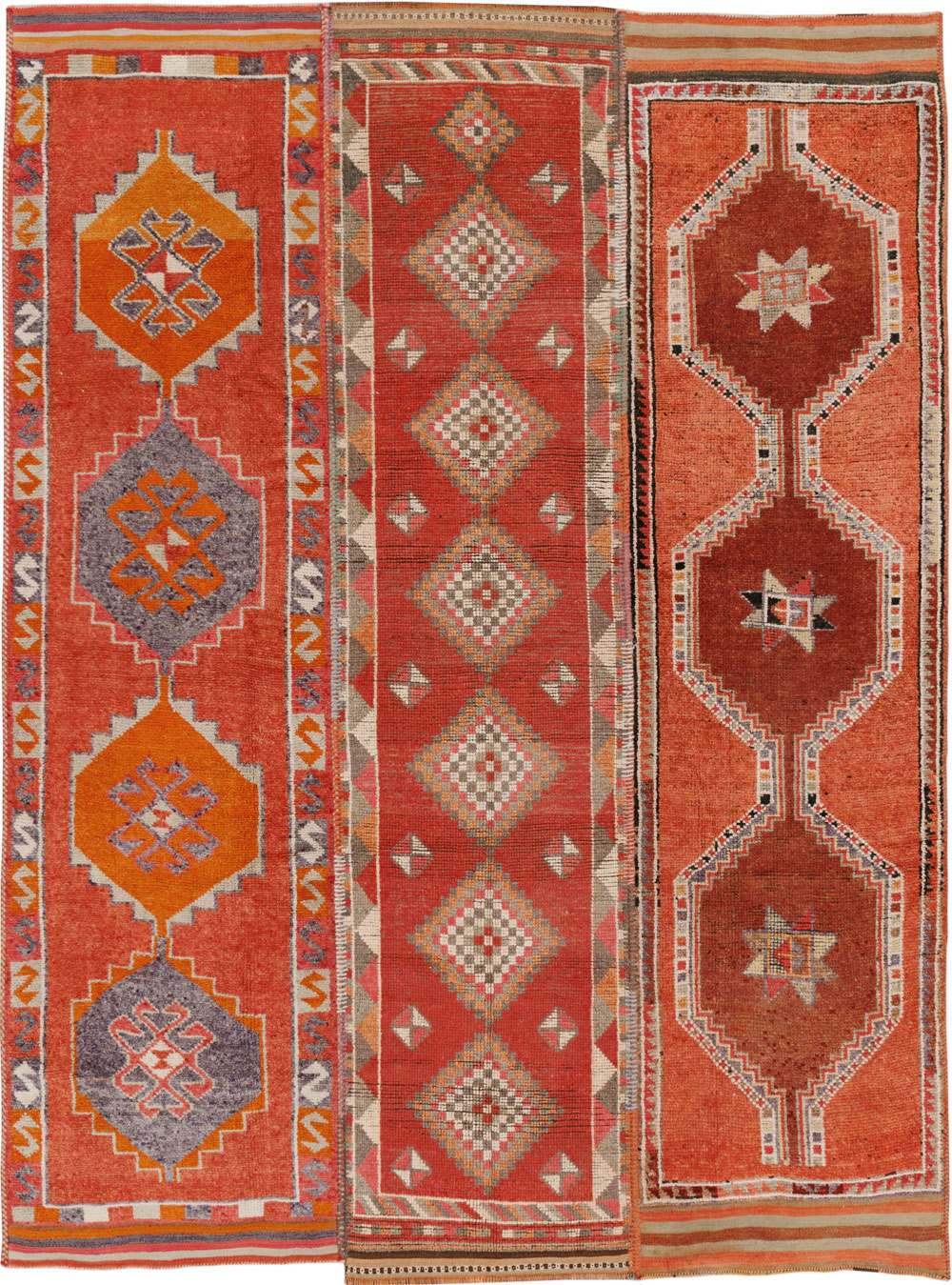 Vintage Turkish Anatolian Room Size Carpet, No.33613 - Gsblank