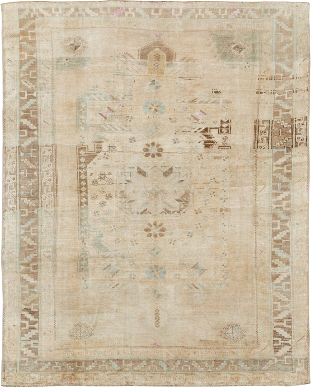 Vintage Turkish Anatolian Accent Rug, No.33614 - Gsblank