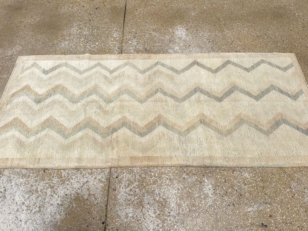 Vintage Turkish Anatolian Throw Rug, No.33617 - Gsblank