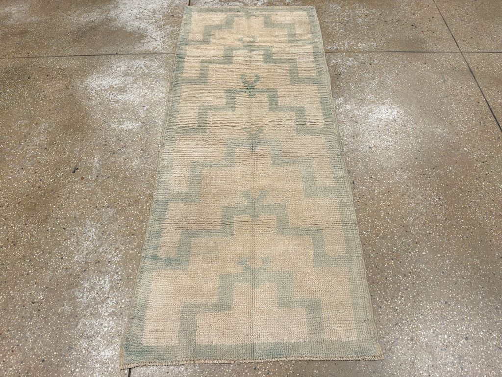 Vintage Turkish Anatolian Throw Rug, No.33623 - Gsblank