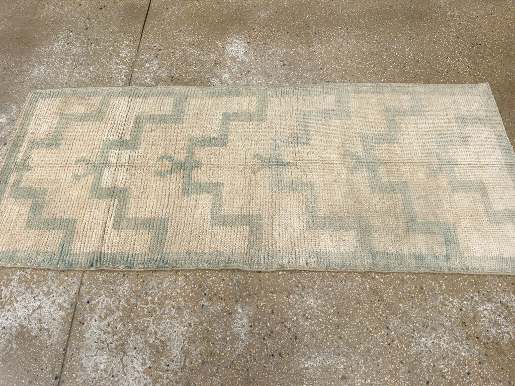 Vintage Turkish Anatolian Throw Rug, No.33623 - Gsblank