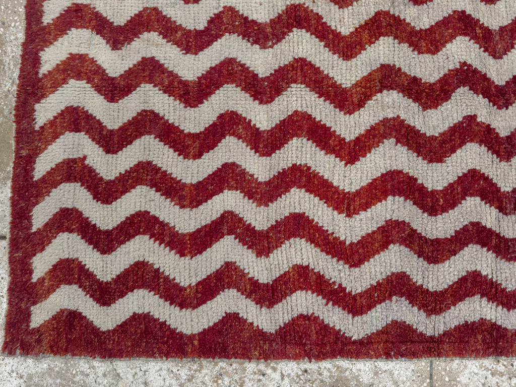 Vintage Turkish Anatolian Accent Rug, No.33626 - Gsblank