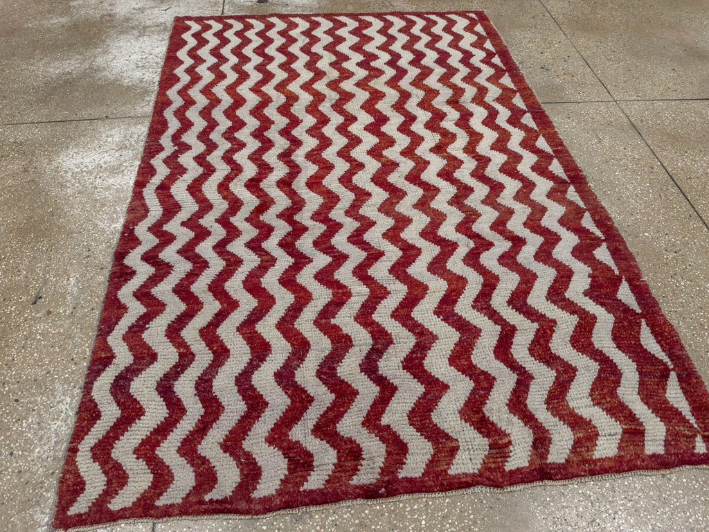 Vintage Turkish Anatolian Accent Rug, No.33626 - Gsblank