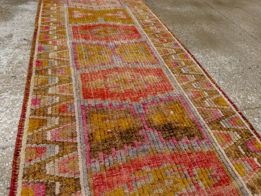 Vintage Turkish Anatolian Runner, No.33640 - Gsblank