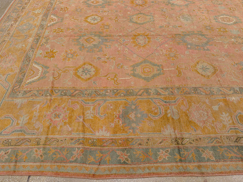 Antique Turkish Oushak Oversize Carpet, No.33651 - Gsblank