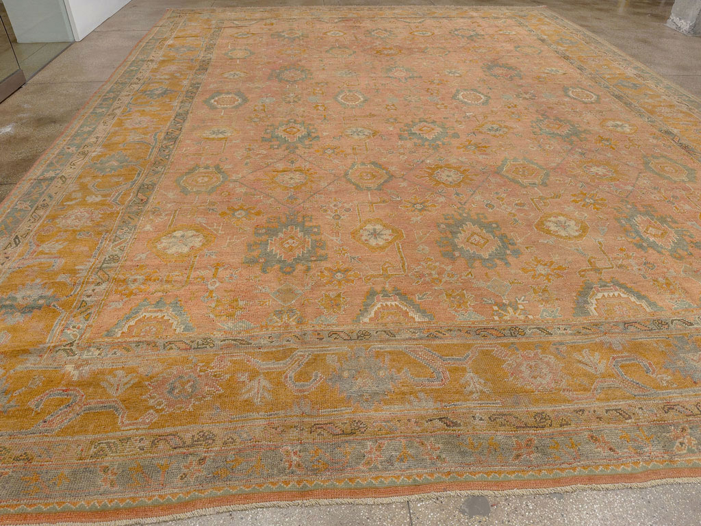 Antique Turkish Oushak Oversize Carpet, No.33651 - Gsblank
