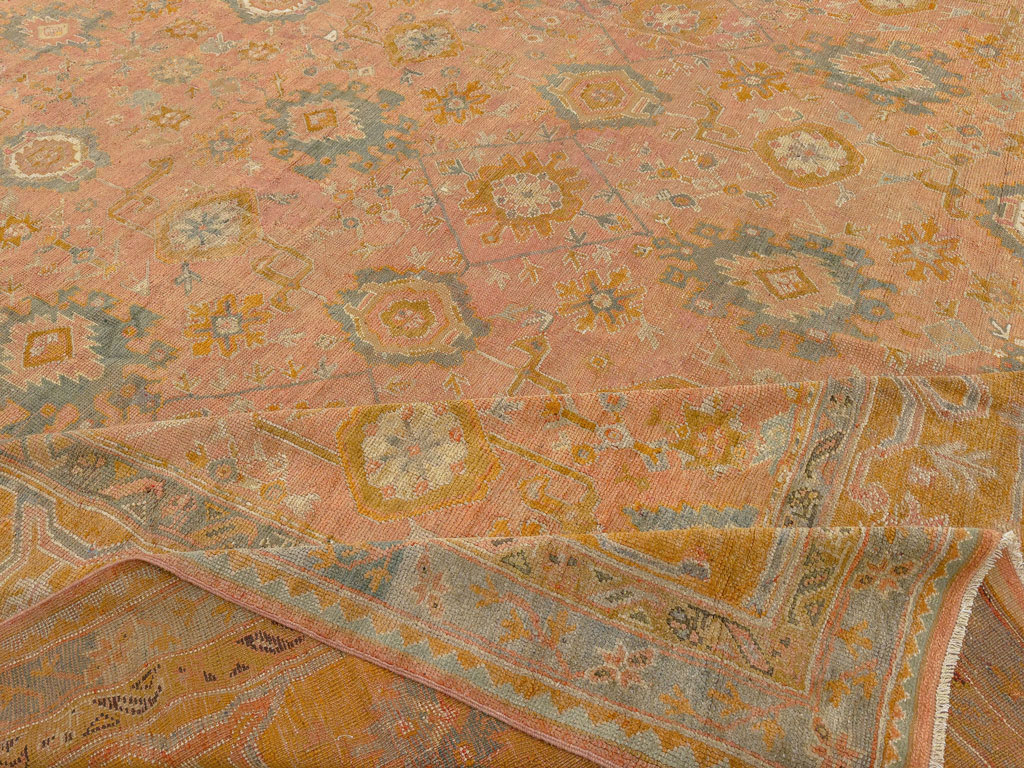 Antique Turkish Oushak Oversize Carpet, No.33651 - Gsblank