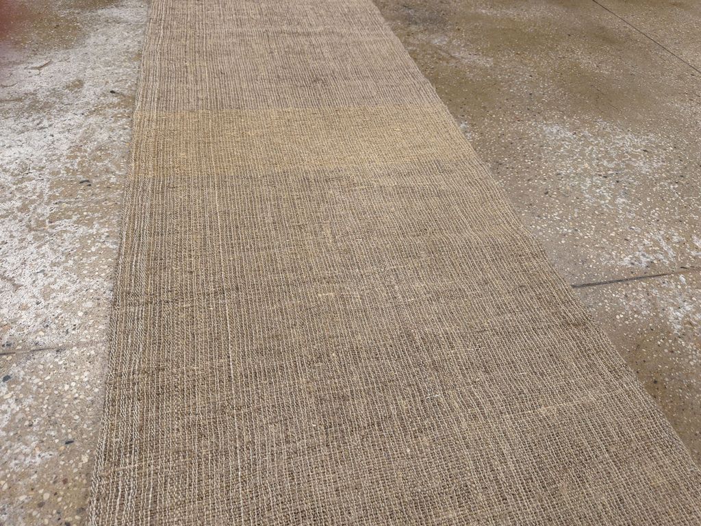 Vintage Turkish Flatweave Kilim Runner, No.33653 - Gsblank