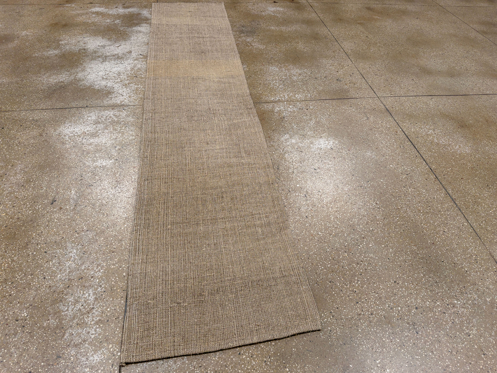 Vintage Turkish Flatweave Kilim Runner, No.33653 - Gsblank