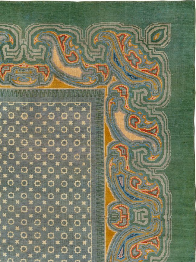 Antique English Donegal Room Size Carpet, No.33680 - Gsblank