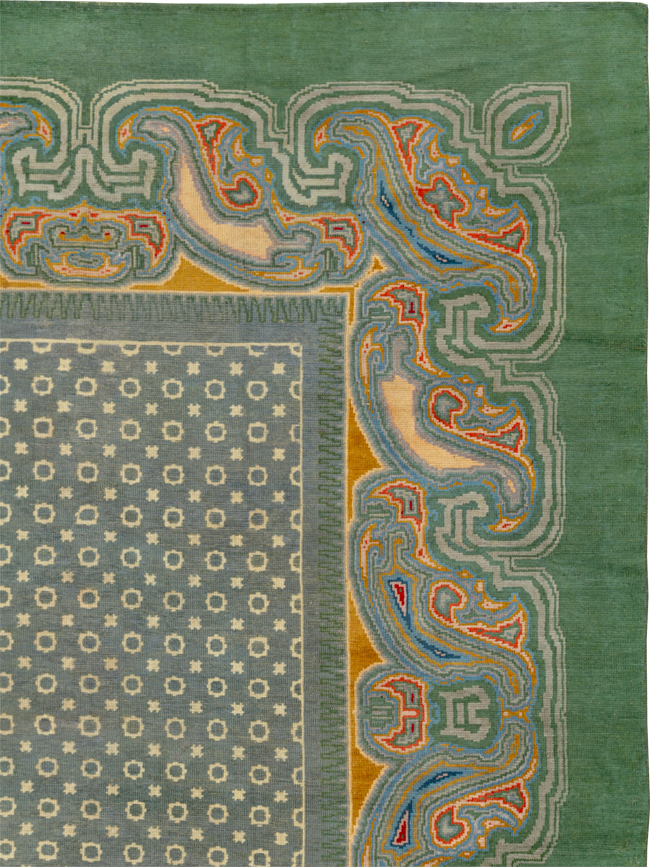 Antique English Donegal Room Size Carpet, No.33680 - Gsblank