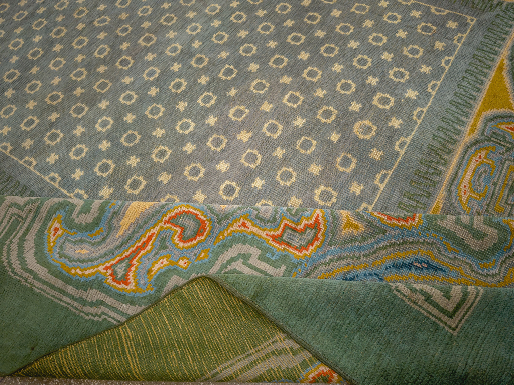 Antique English Donegal Room Size Carpet, No.33680 - Gsblank