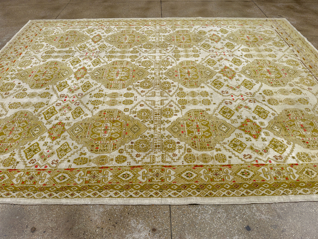 Vintage Turkish Anatolian Room Size Carpet, No.33681 - Gsblank