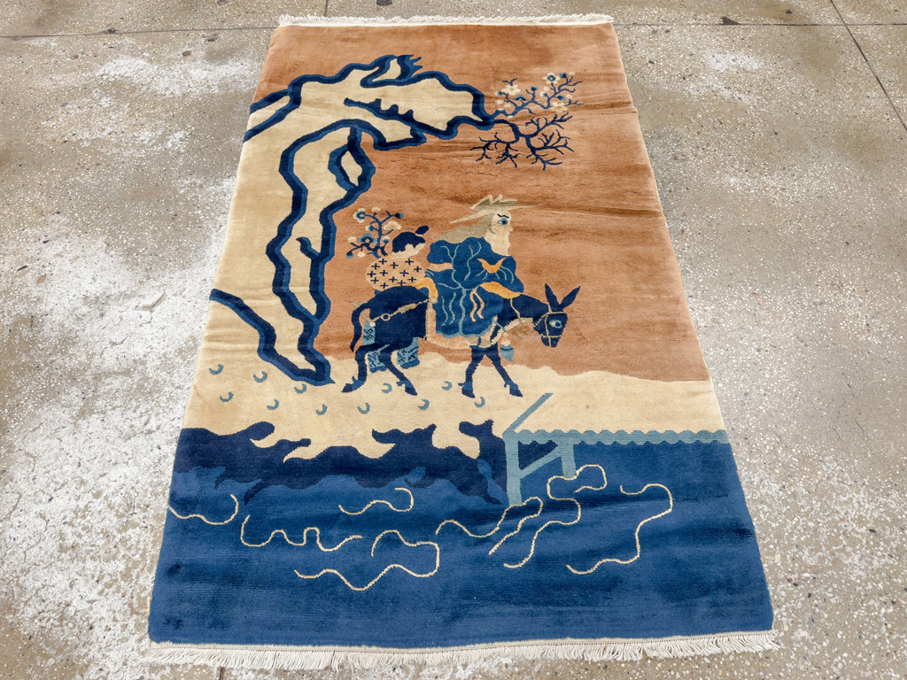 Modern Chinese Pictorial Rug, No.33691 - Gsblank