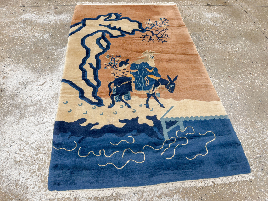 Modern Chinese Pictorial Rug, No.33691 - Gsblank