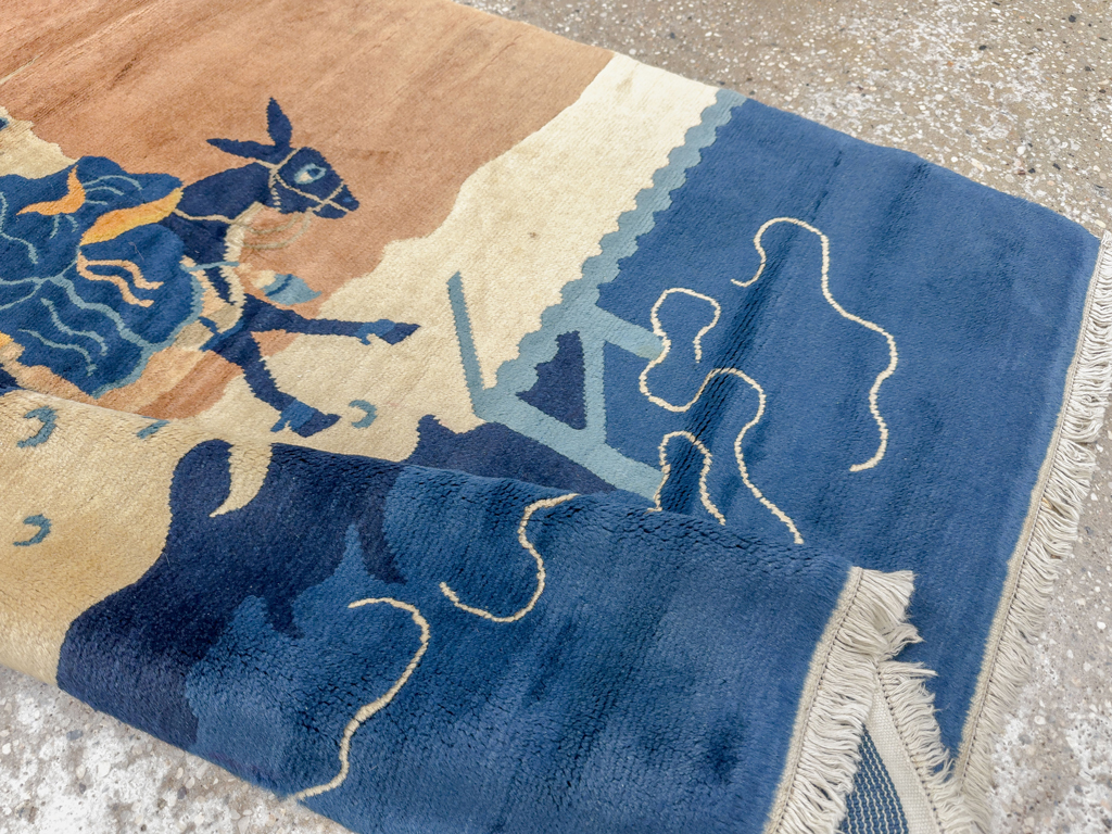 Modern Chinese Pictorial Rug, No.33691 - Gsblank