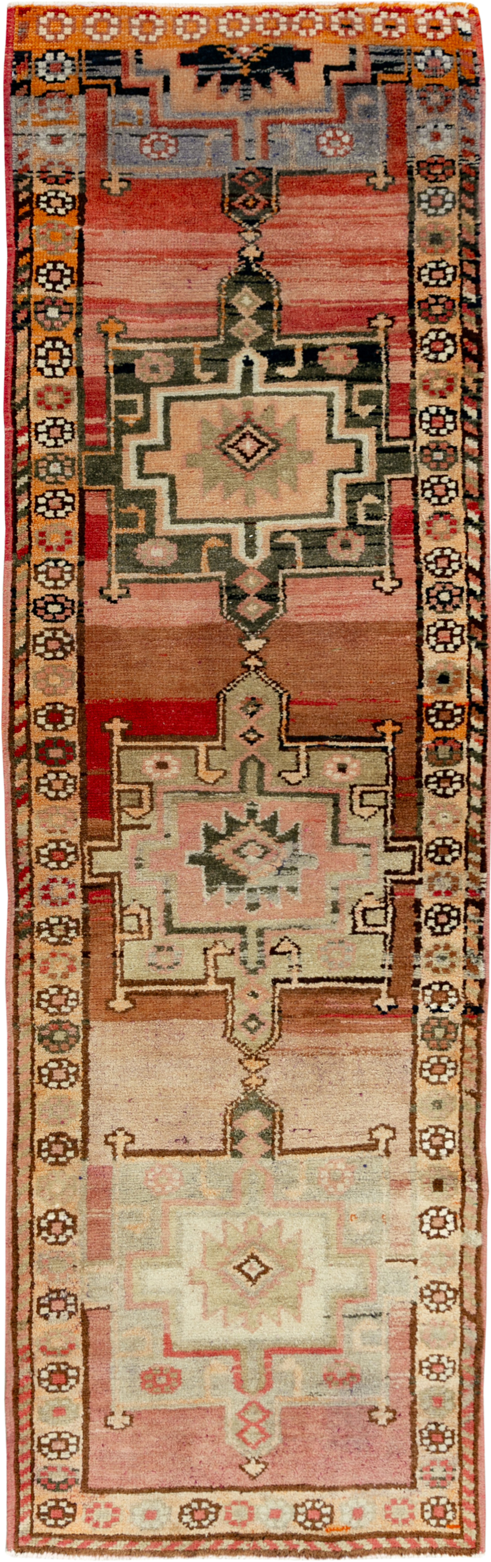 Vintage Turkish Anatolian Runner, No.33693 - Gsblank