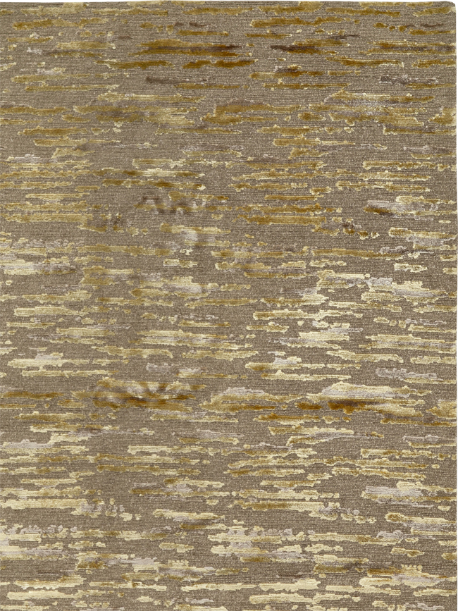 Modern Nepali Room Size Carpet, No.33703 - Gsblank