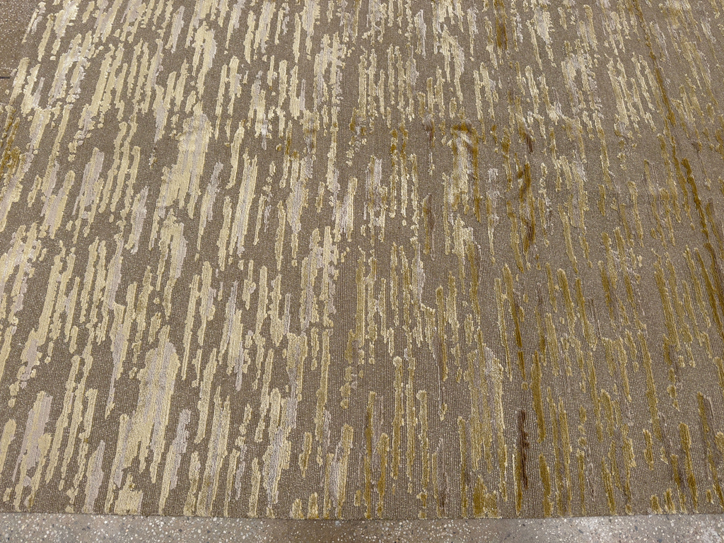 Modern Nepali Room Size Carpet, No.33703 - Gsblank