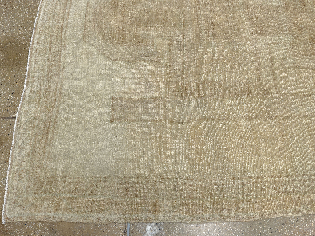 Vintage Turkish Anatolian Wide Gallery Runner, No.33706 - Gsblank
