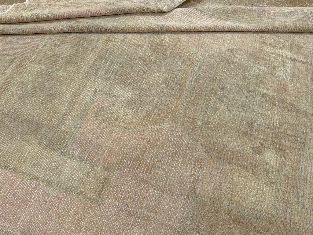 Vintage Turkish Anatolian Wide Gallery Runner, No.33706 - Gsblank