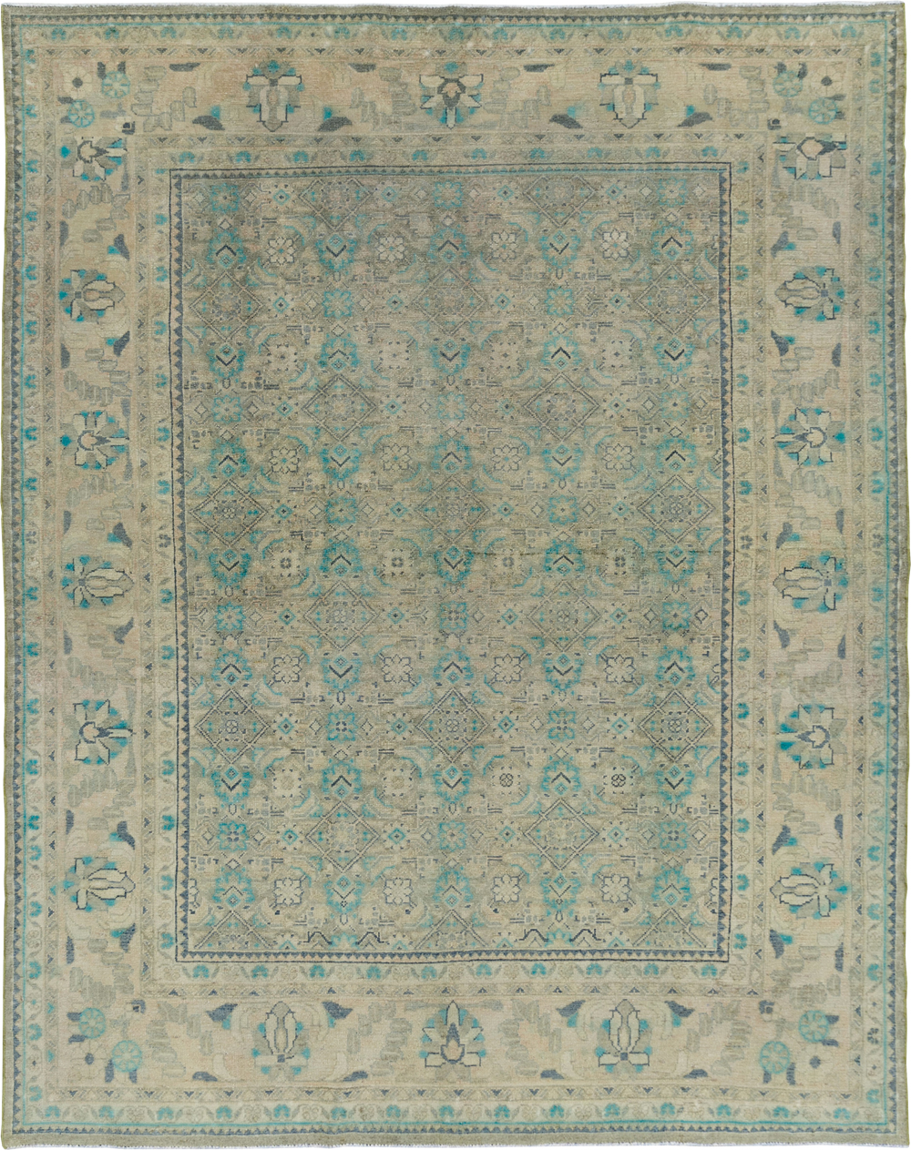 Antique Persian Malayer Accent Carpet, No.33707 - Gsblank