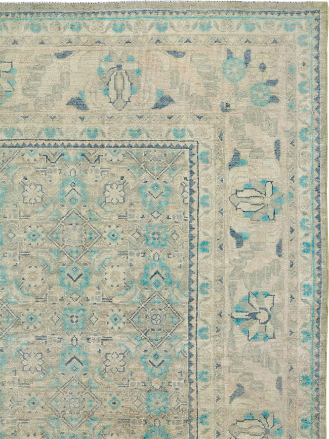 Antique Persian Malayer Accent Carpet, No.33707 - Gsblank