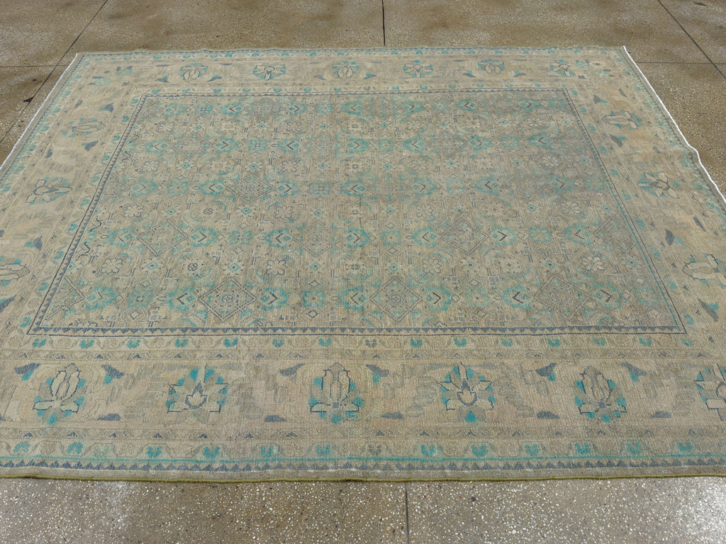 Antique Persian Malayer Accent Carpet, No.33707 - Gsblank