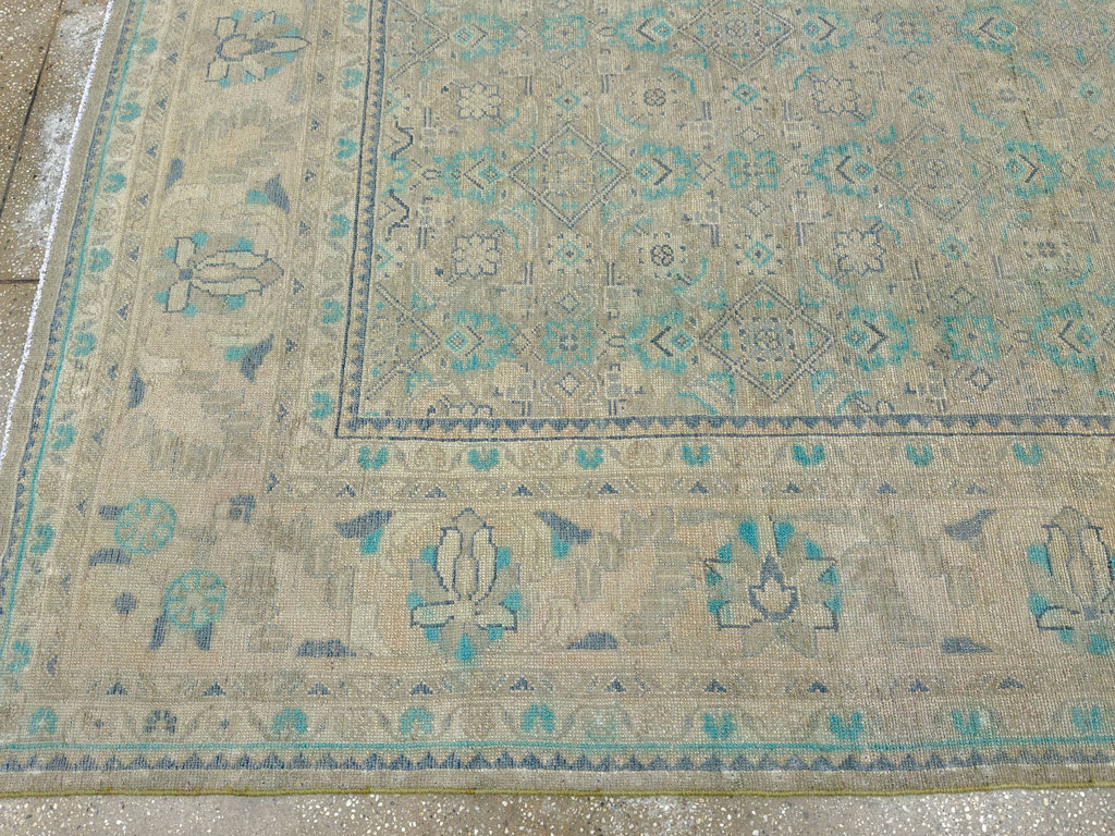 Antique Persian Malayer Accent Carpet, No.33707 - Gsblank