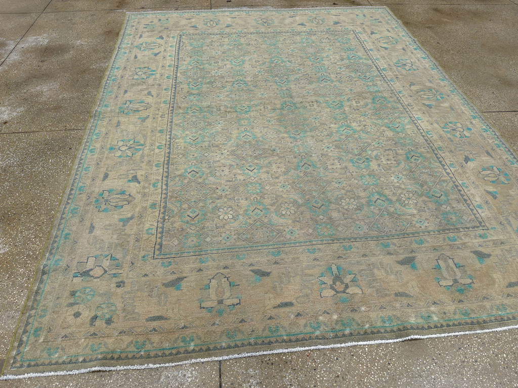 Antique Persian Malayer Accent Carpet, No.33707 - Gsblank