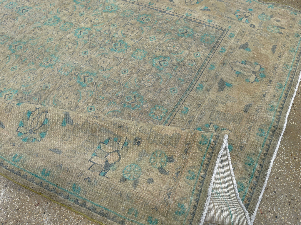 Antique Persian Malayer Accent Carpet, No.33707 - Gsblank