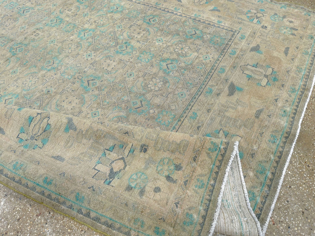 Antique Persian Malayer Accent Carpet, No.33707 - Gsblank