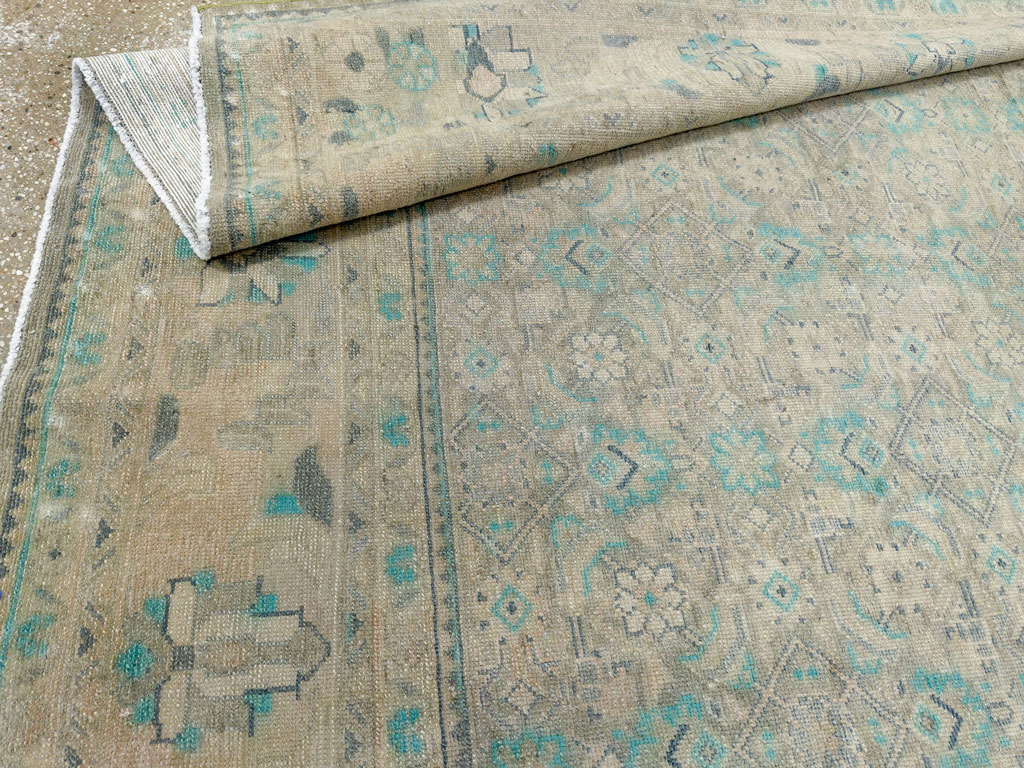 Antique Persian Malayer Accent Carpet, No.33707 - Gsblank