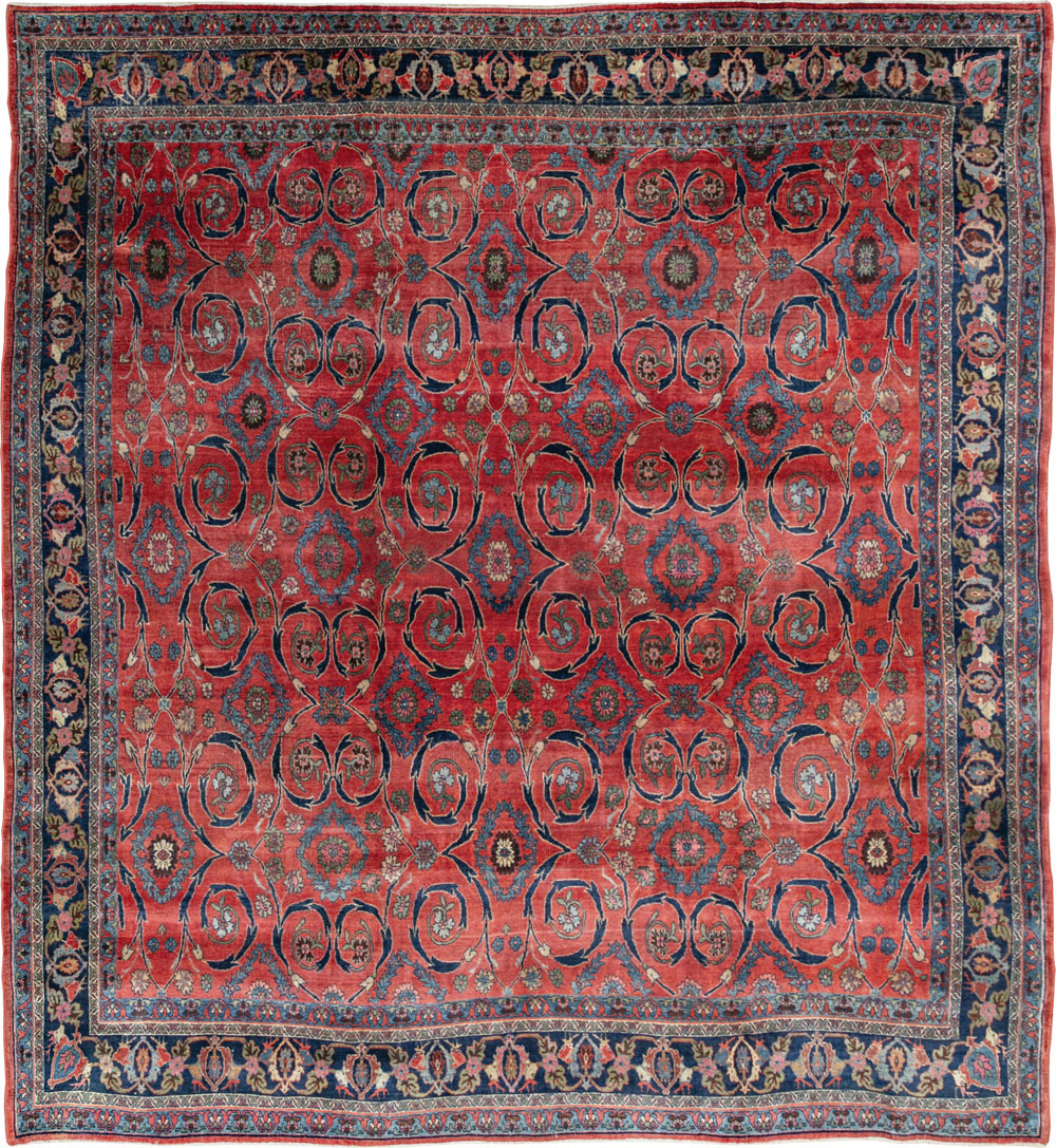 Antique Persian Bidjar Room Size Carpet, No.33716 - Gsblank