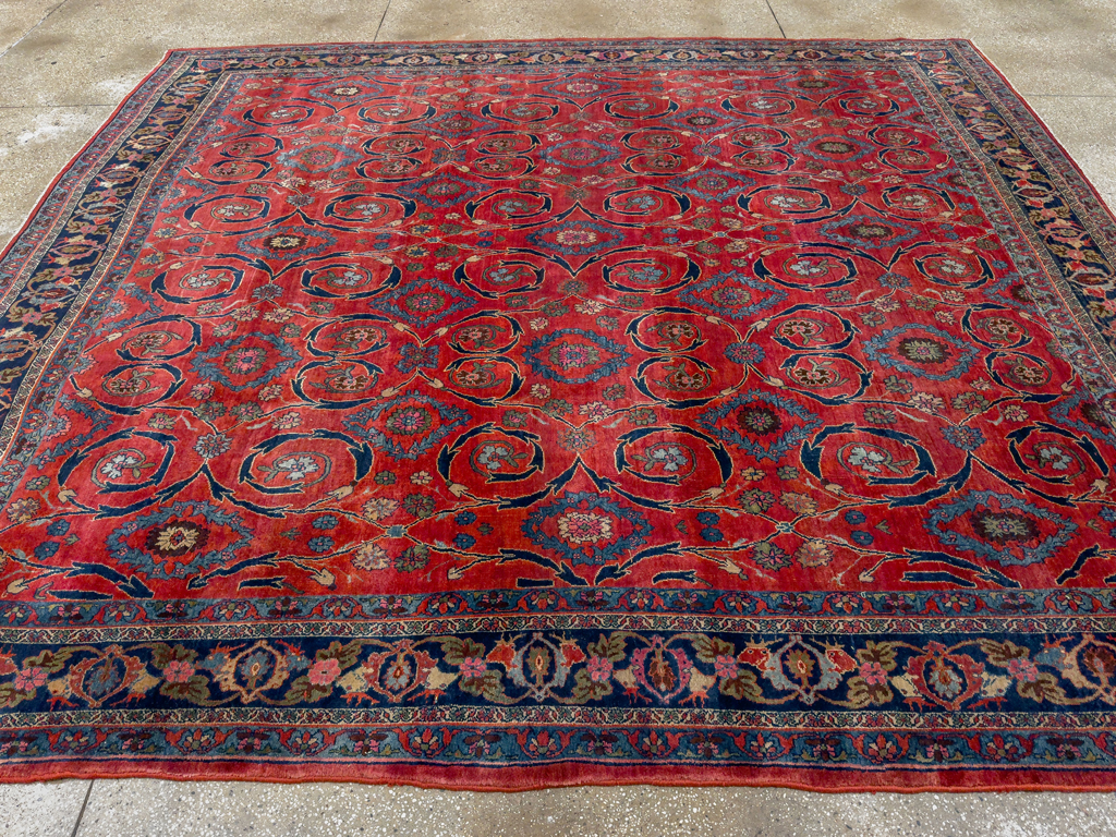 Antique Persian Bidjar Room Size Carpet, No.33716 - Gsblank
