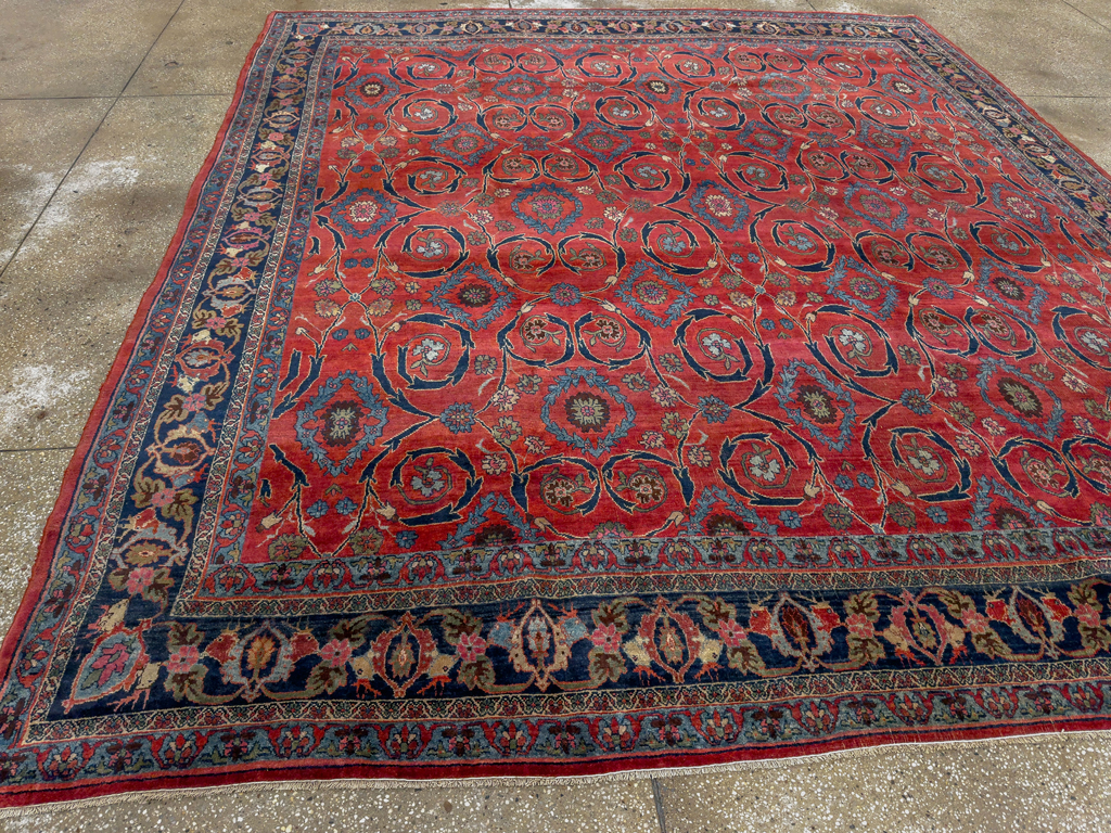 Antique Persian Bidjar Room Size Carpet, No.33716 - Gsblank