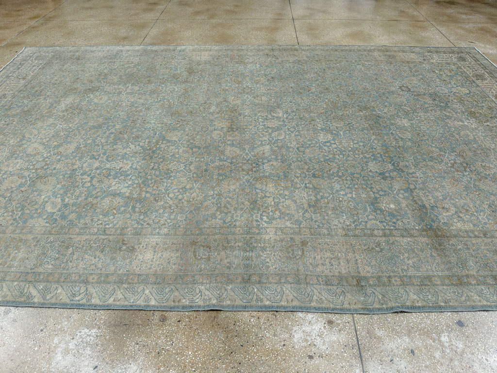 Antique Persian Tabriz Large Carpet, No.33717 - Gsblank