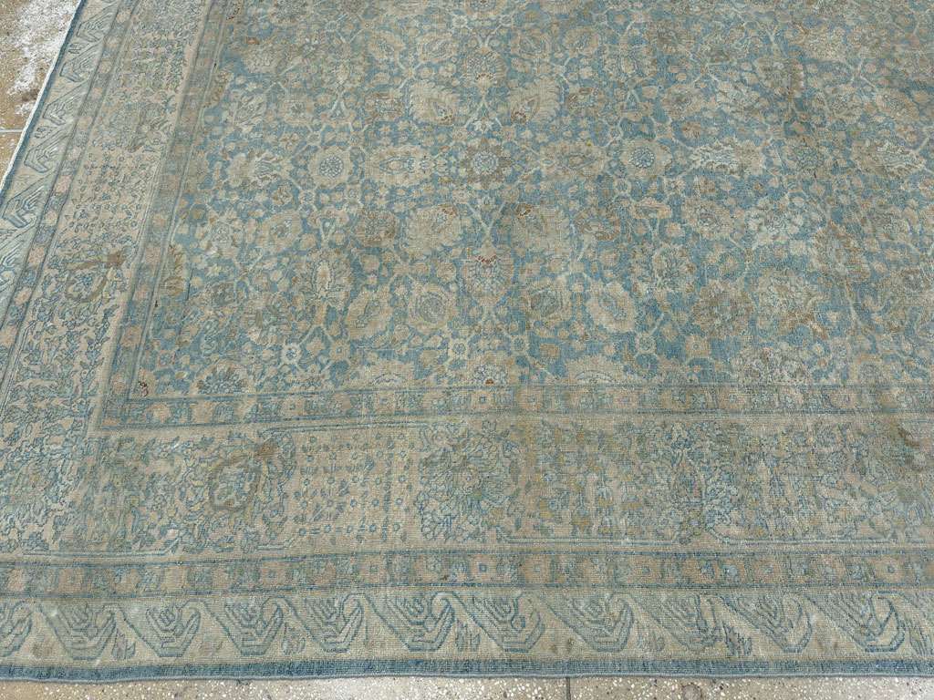 Antique Persian Tabriz Large Carpet, No.33717 - Gsblank