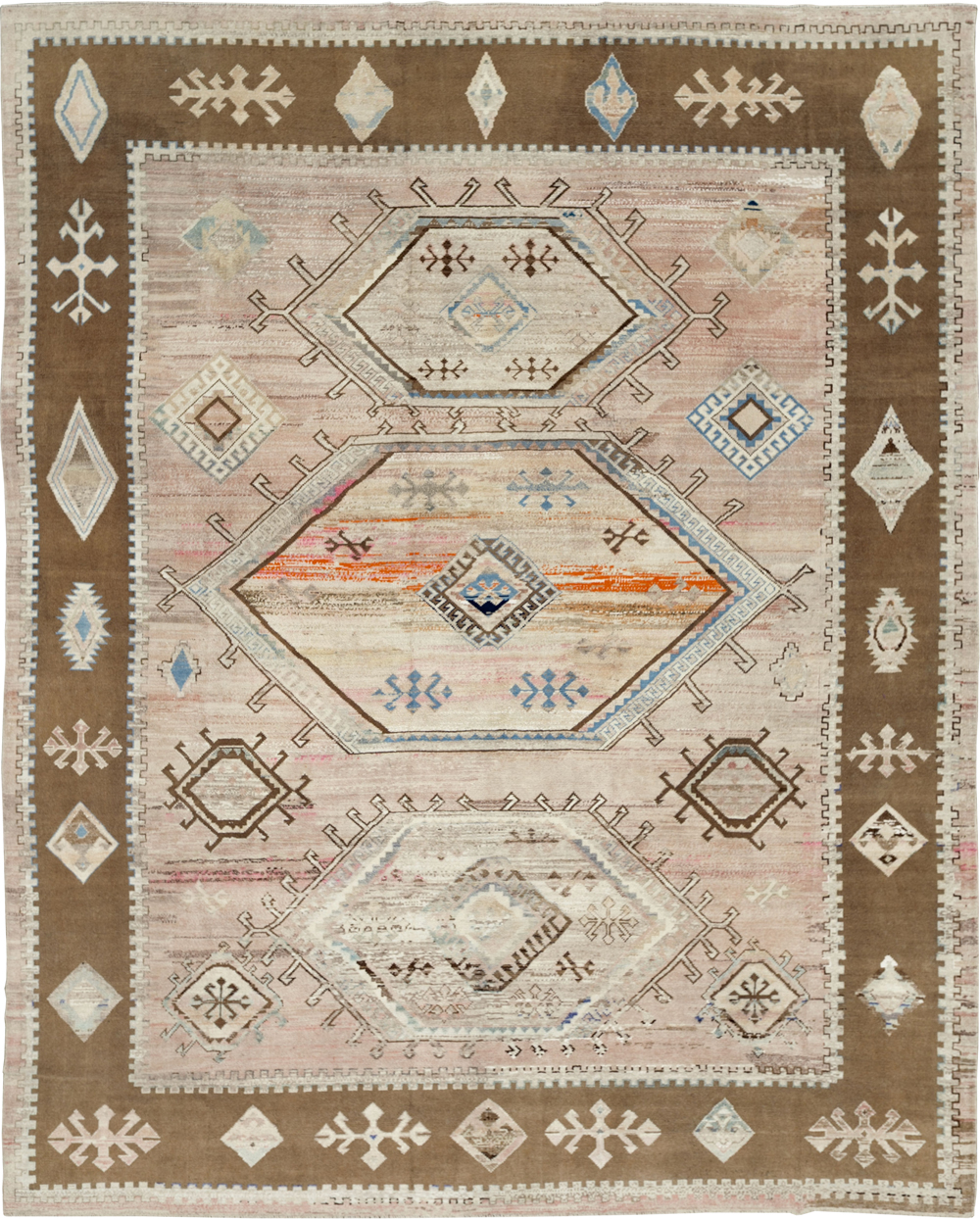 Vintage Turkish Anatolian Large Carpet, No.33725 - Gsblank