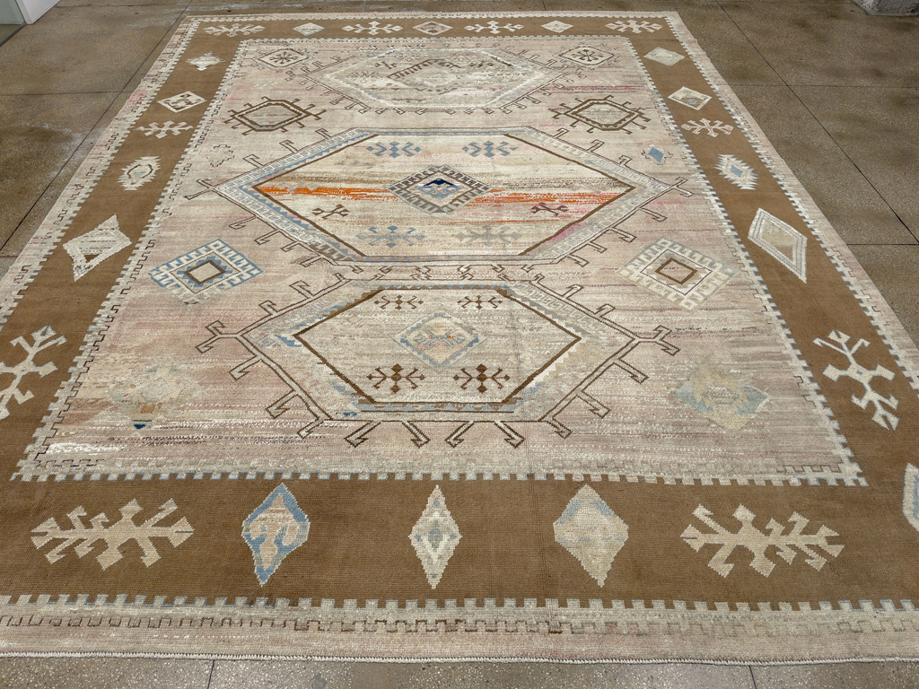 Vintage Turkish Anatolian Large Carpet, No.33725 - Gsblank