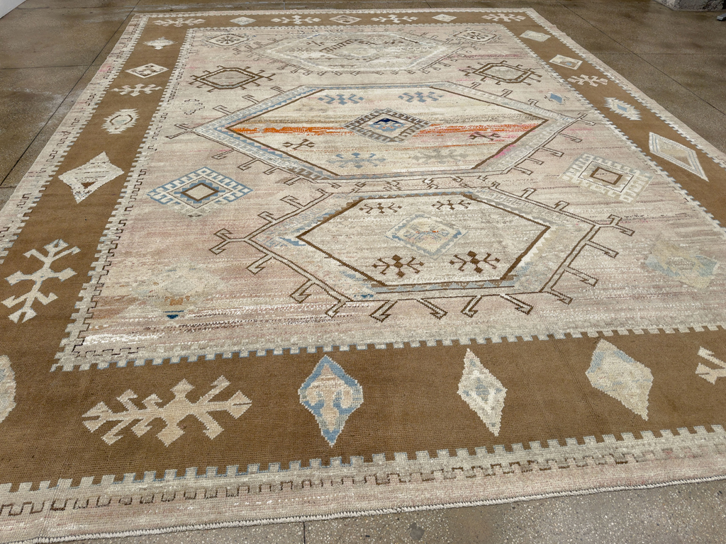 Vintage Turkish Anatolian Large Carpet, No.33725 - Gsblank