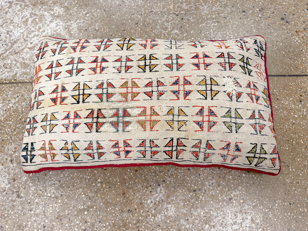 Vintage Persian Kurdish Pillow (Pair: 2 of 2), No.33744 - Gsblank