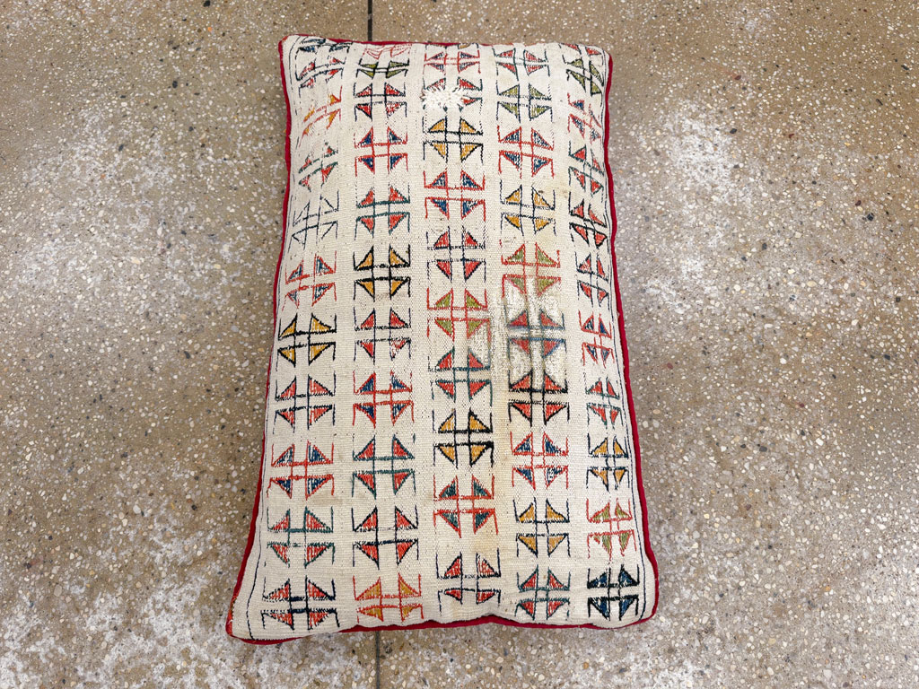 Vintage Persian Kurdish Pillow (Pair: 2 of 2), No.33744 - Gsblank