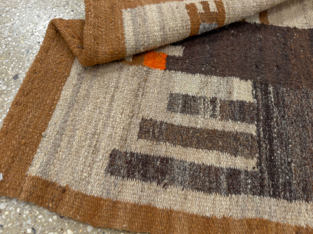 Vintage American Pictorial Navajo Rug, No.33801 - Gsblank