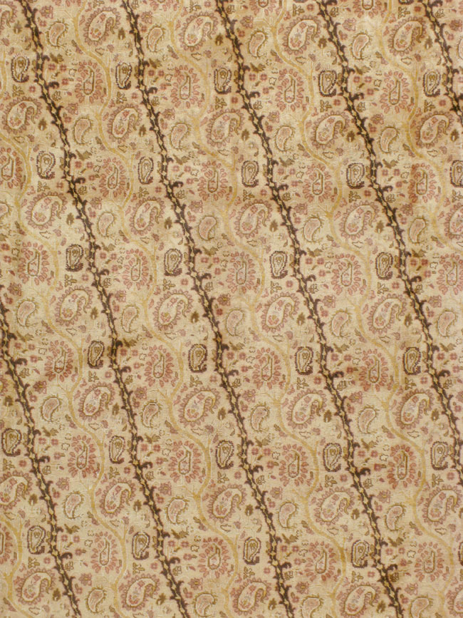 Antique Persian Tabriz Square Carpet, No.8048 - Gsblank