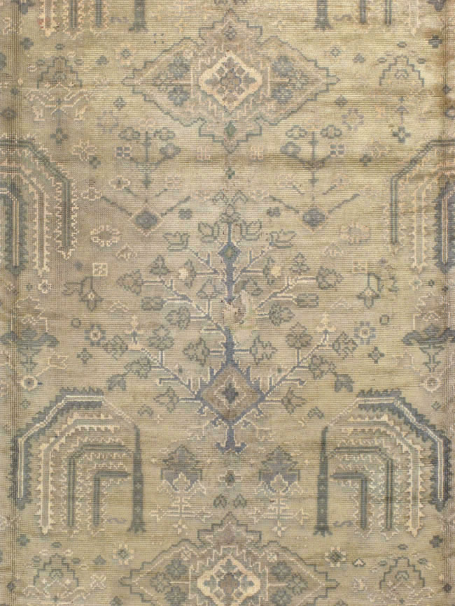 Vintage European Oushak Carpet, No.8050 - Gsblank
