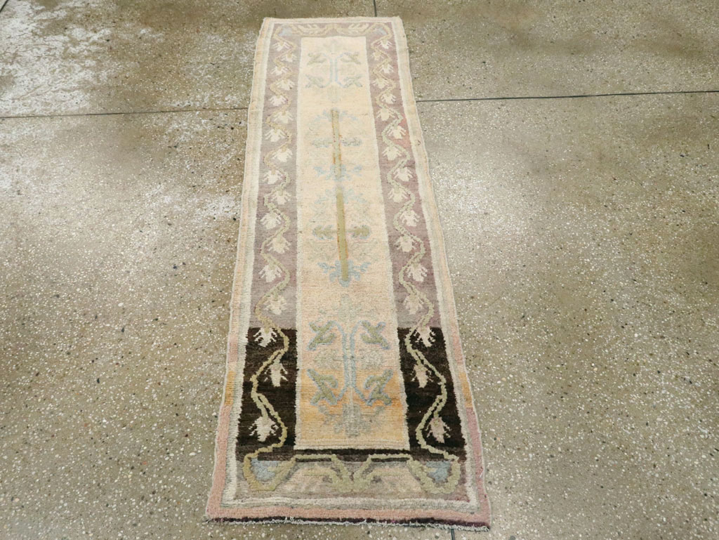 Vintage East Turkestan Khotan Runner, No.8073 - Gsblank